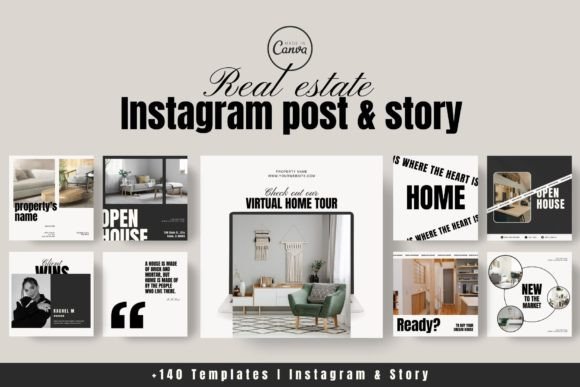Download Real Estate Instagram Templates - Insta Collection