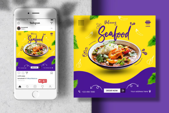 Download Food Template Instagram Post - Insta Collection