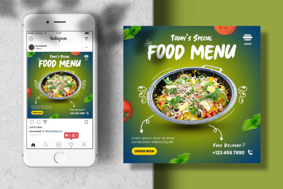 Download Instagram Food Template Post - Insta Collection