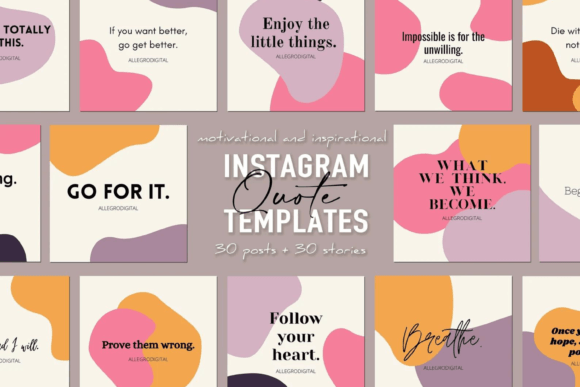 Download Instagram Quotes Template for Canva - Insta Collection