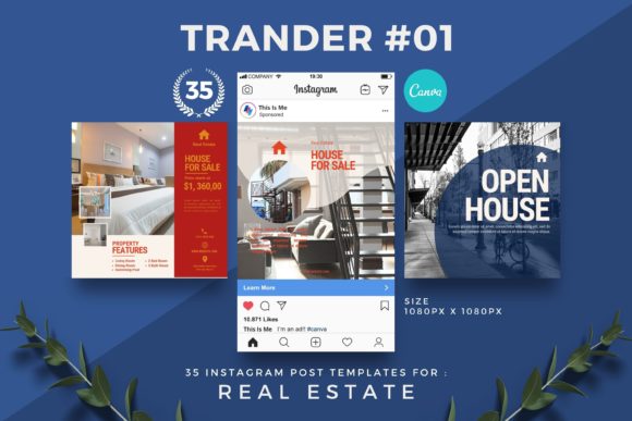 Download Trander One - Instagram Post Templates - Insta Collection