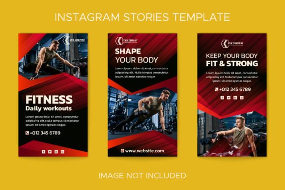 Download Gym Fitness Instagram Stories Collection - Insta Collection
