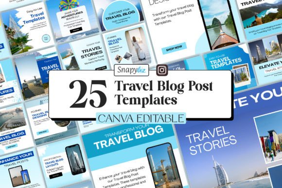 Download Free Travel Canva Instagram Template - Insta Collection