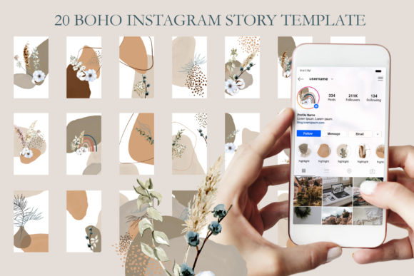 Download Boho Instagram Templates - Insta Collection