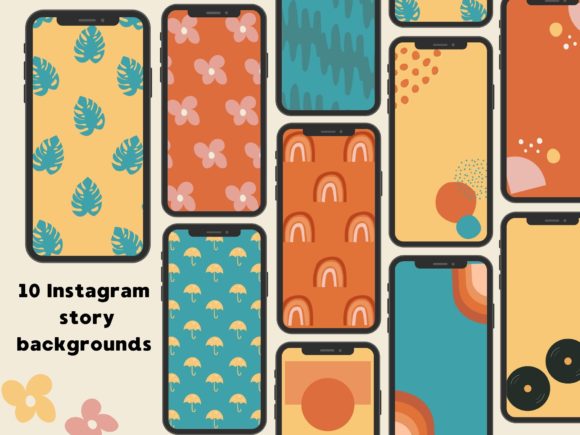 Download Boho Abstract Instagram Story Background - Insta Collection