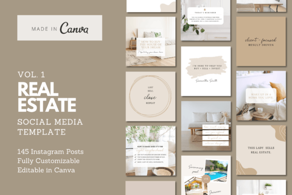 Download 145 Real Estate Instagram Templates - Insta Collection