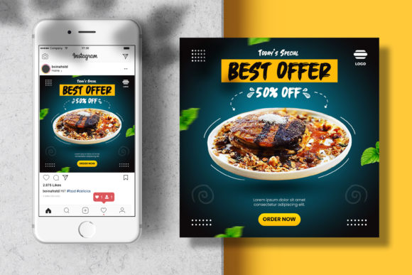 Download Instagram Food Template Banner - Insta Collection