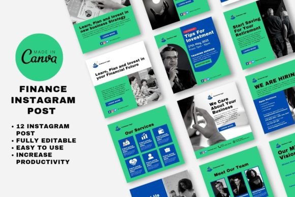 Download Finance Instagram Post | Canva Template - Insta Collection