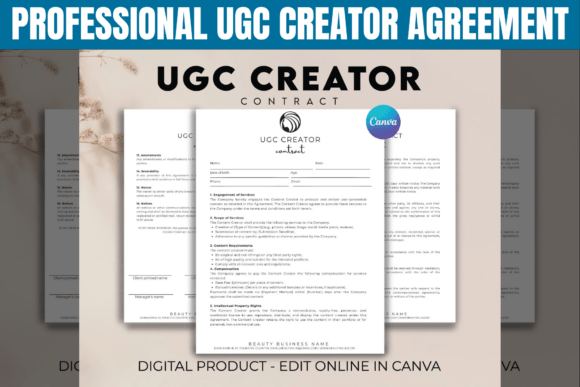 Download Professional UGC Creator Agreement - Creator Collection