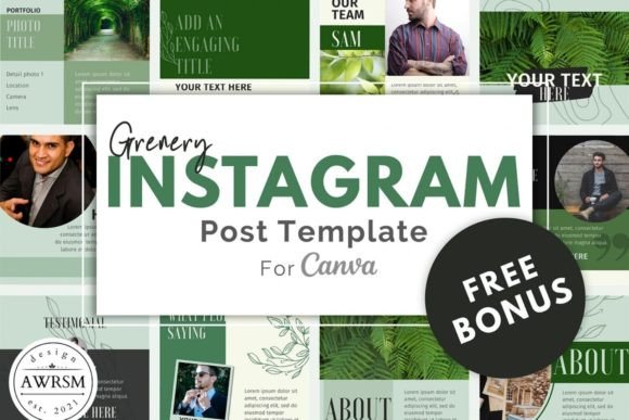 Download Green Instagram Canva Beauty - Insta Collection