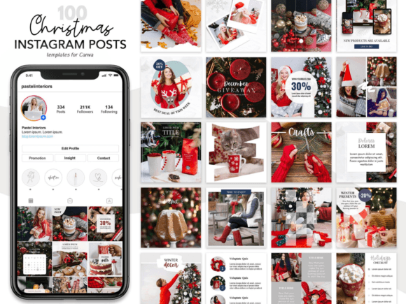 Download 100 Christmas Instagram Posts - Insta Collection