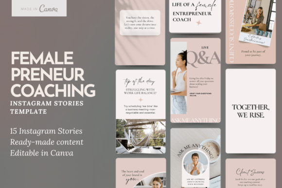 Download Femalepreneur Coaching Stories Instagram - Insta Collection