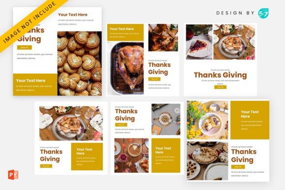 Download Instagram Feed Template - Harvested Food - Insta Collection