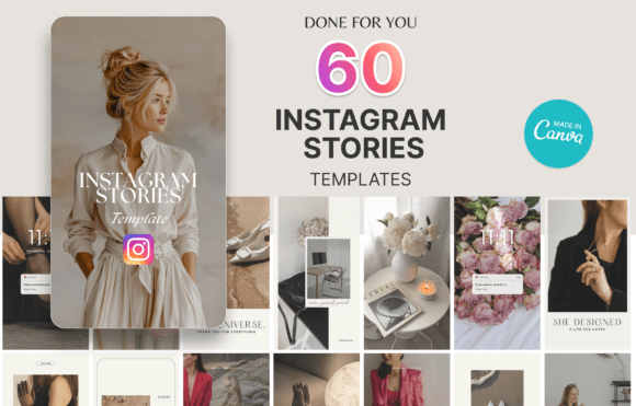 Download 60 Instagram Stories Canva Templates - Insta Collection