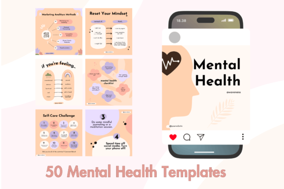 Download Mental Health Instagram Templates - Insta Collection