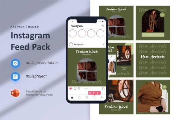 Download Fashion - Instagram Feed Template - Insta Collection