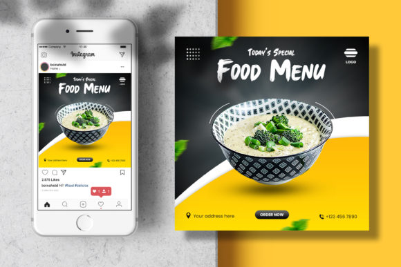 Download Food Template Instagram Post - Insta Collection