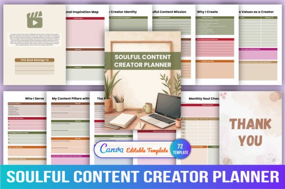 Download Soulful Content Creator Planner - Creator Collection