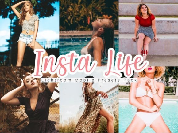 Download 8 Insta Life Lightroom Mobile Preset DNG - Insta Collection