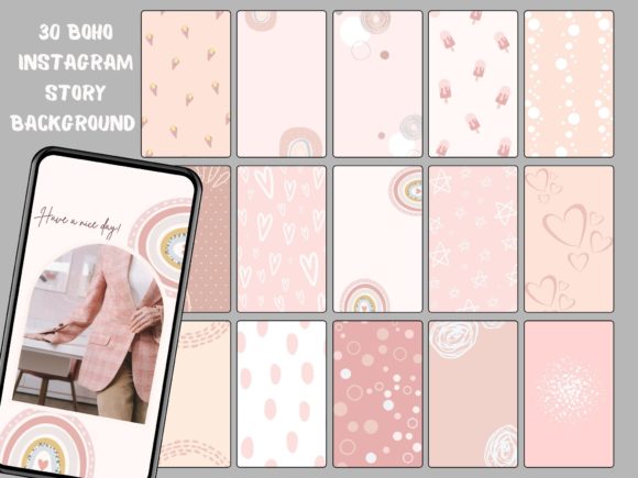 Download 30 Boho Instagram Story Background - Insta Collection