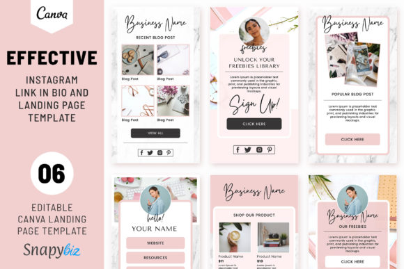 Download Instagram Link in Bio and Landing Page - Insta Collection